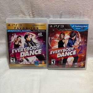 Two Everybody Dance 1 & 2 New Sealed PS3 Games PlayStation 3